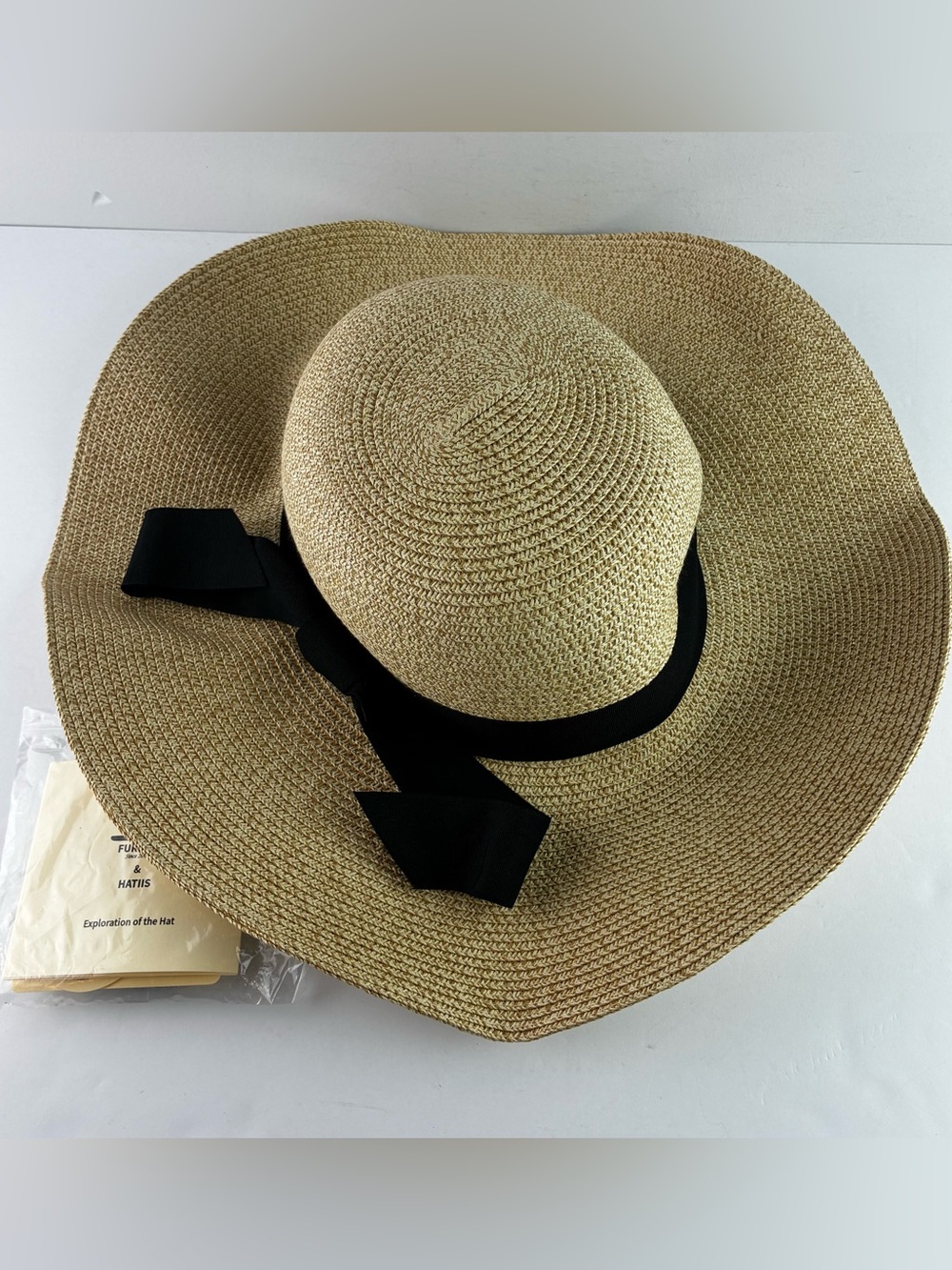 Furtalk NWT Woven Straw Sun Hat